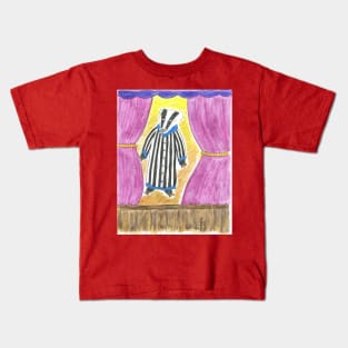 Badger compère at the Cats Jazz Club Kids T-Shirt